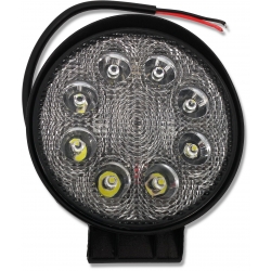 REFLEKTOR LAMPA ROBOCZA LED OKRĄGŁA 12-24V 24W
